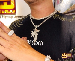 Mặt Dây Chuyền Dao Rồng Kunai - Rapper Killer.D